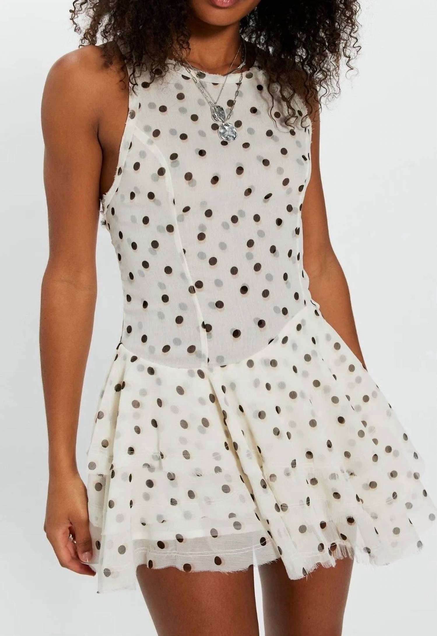 Free People - Raven Printed Mini Dress