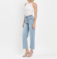 Lovervet - Lina 90's High Rise Ankle Slim Jeans