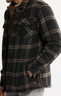 Jachs New York - Thermal Lined Wool Blend Shirt Jacket