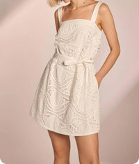 Strut & Bolt - Dotted Crochet Mini Dress
