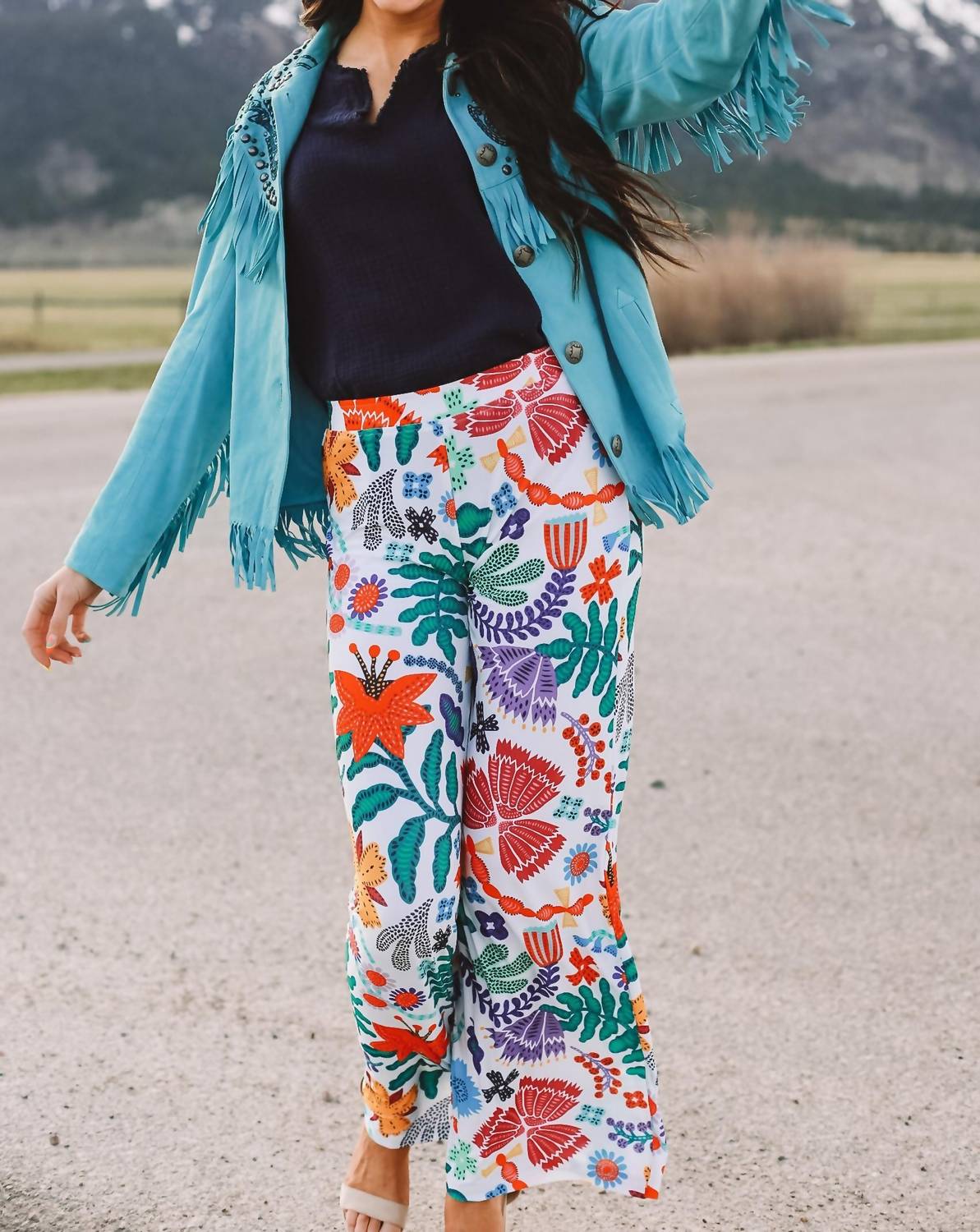 Double D Ranch - Nina Floral Pant