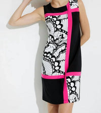 Joseph Ribkoff - Bridgett Butterfly Print Shift Mini Dress