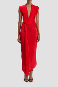 Victoria Beckham - Twist Detail Cdc Dress