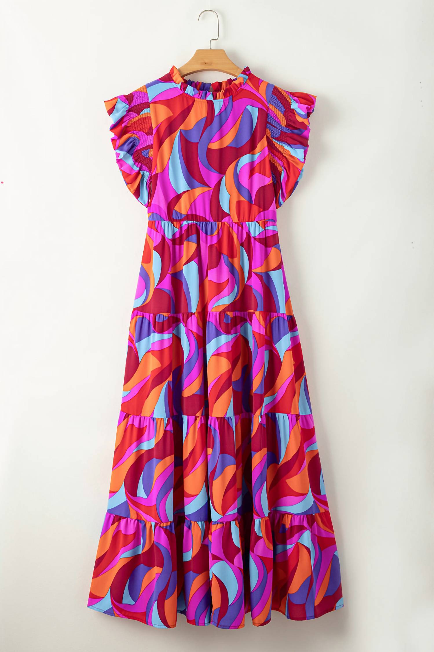 Little Daisy Closet - Ruffle Maxi Dress