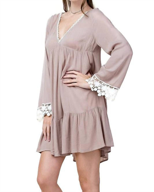 Kori - Bell Sleeve Lace Dress