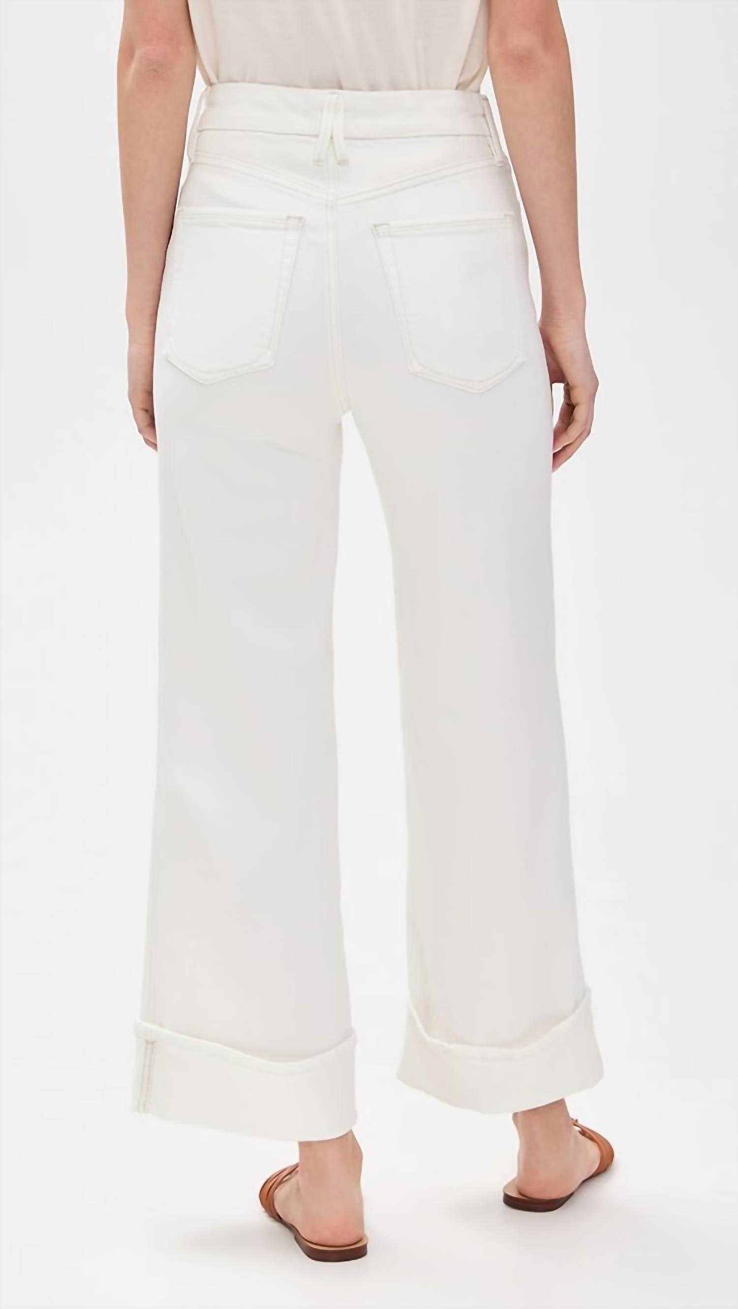 Good American - Soft Tech Good Skate Wide Jeans