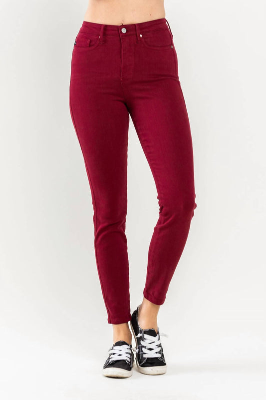 Judy Blue - Women's High Waist Tummy Control Skinny Jeans