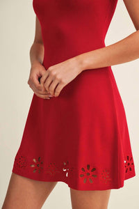 Klesis - Eyelet Mini Dress