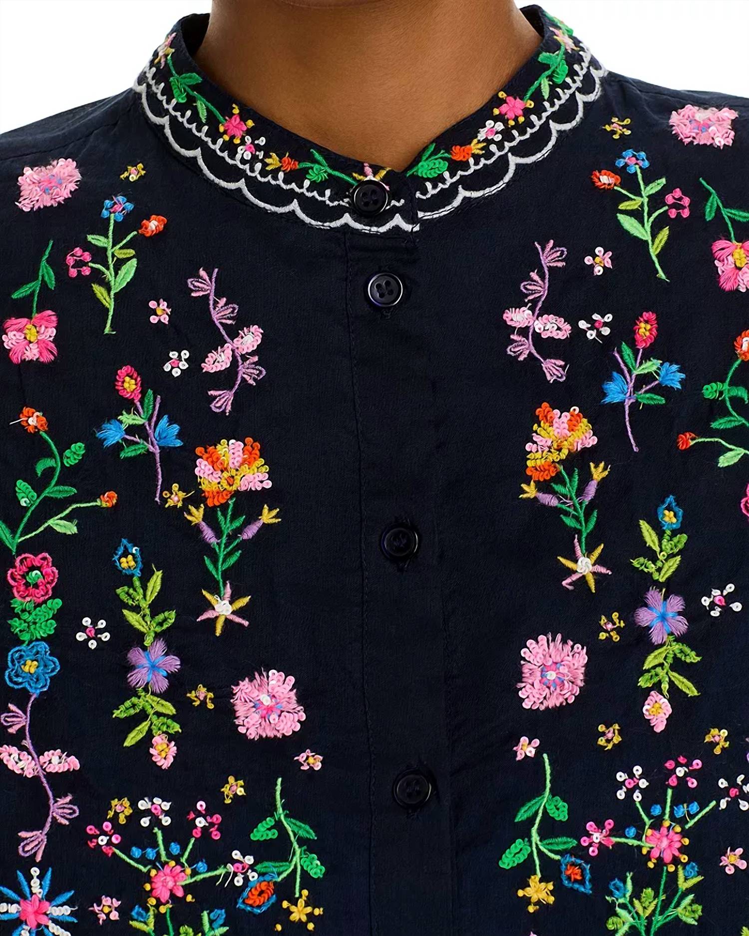 Essentiel Antwerp - Horange Embroidered Shirt