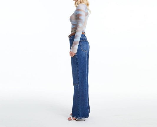 Bayeas - Super High Rise Wide Leg Jean
