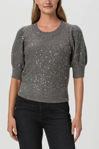 Paige - Gladiolus Sequin-embellished Sweater