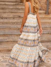 Oliphant - Botanical Print Maxi Dress