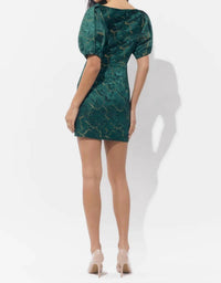 Adelyn Rae - Zea Burnout Puff Sleeve Dress