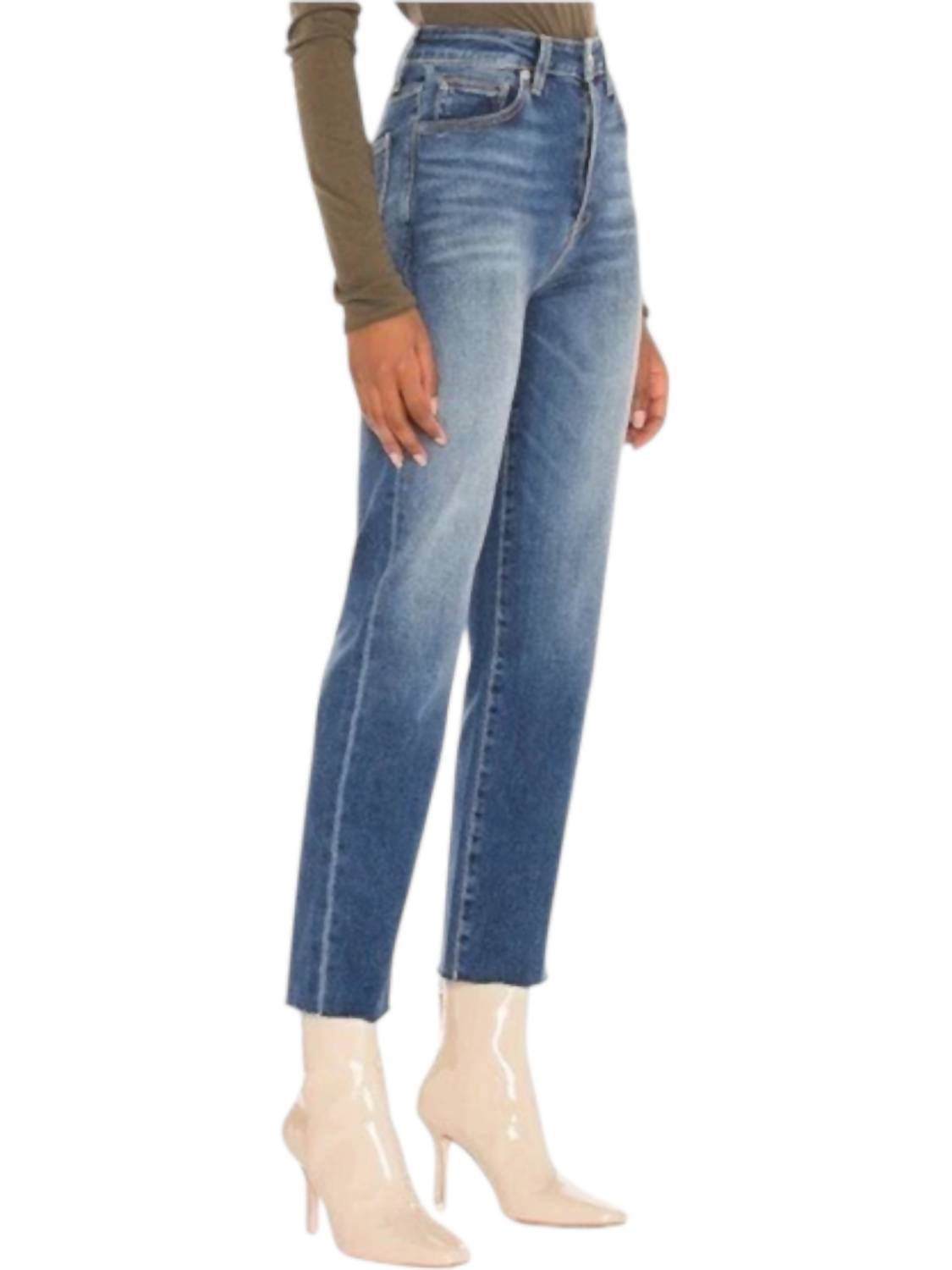 Le Jean - Sabine Straight Leg High Rise Jeans