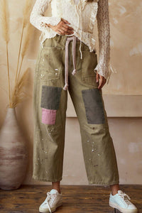 Lovlov - Washed Vintage Painted Rope Jeans