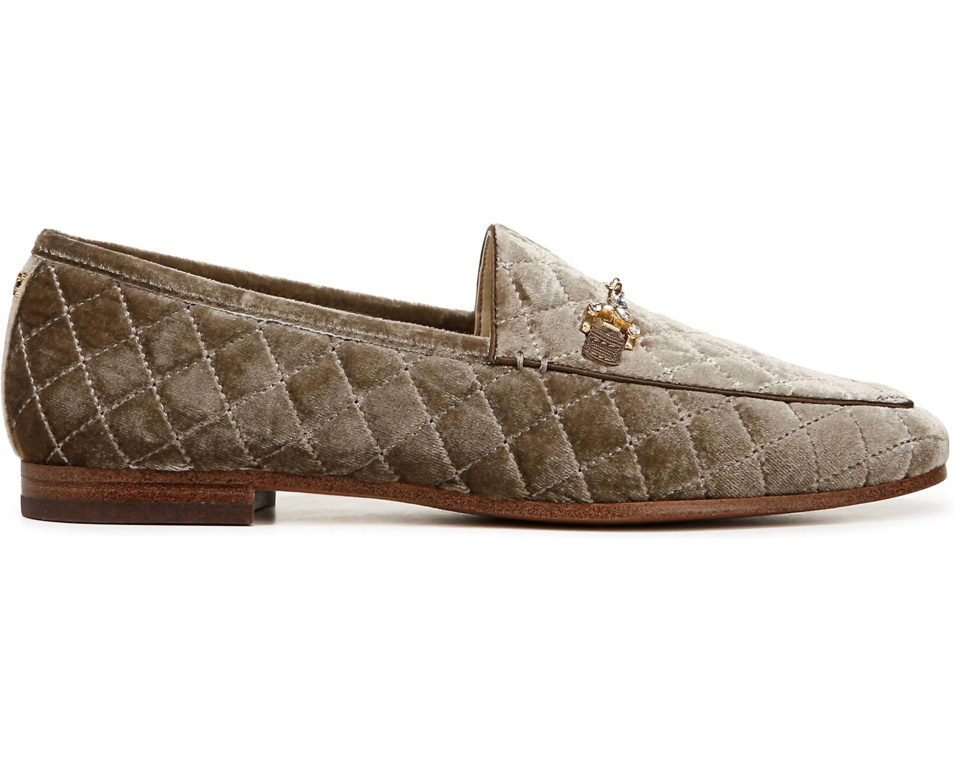 Sam Edelman - Women's Quilted Velvet Loafer