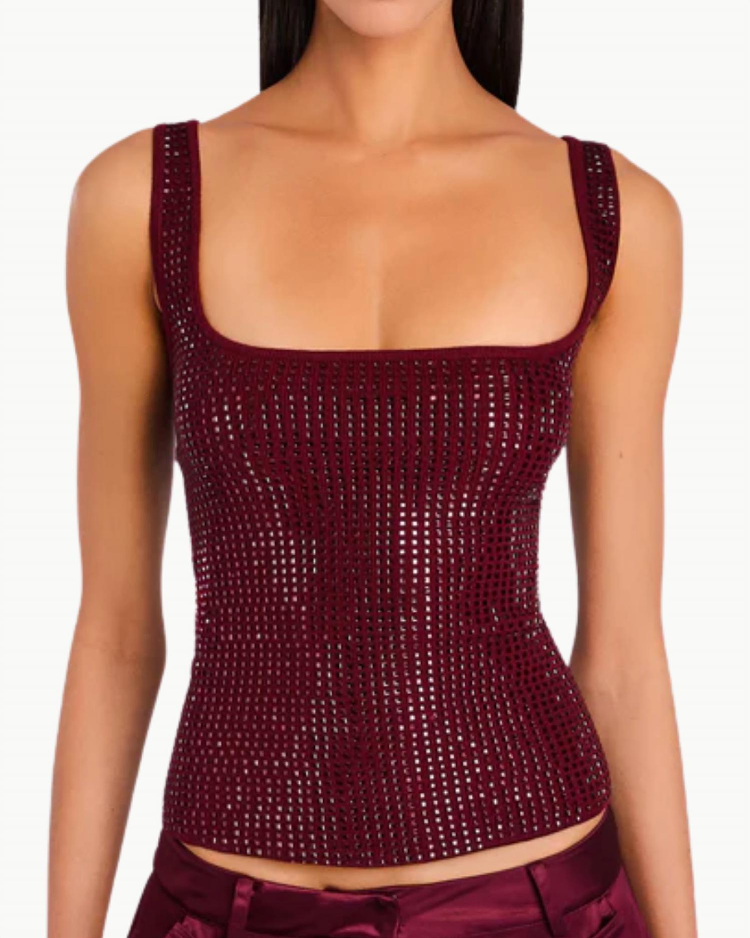 Retrofete - Marzia Embellished Top