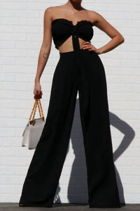 Dress Day - Alana Strapless Top And Pants Set