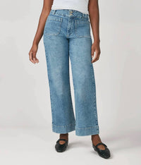Lola Denim - High Rise Wide Leg Jeans