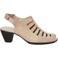 Munro - Women's Abby Nubuck Ankle Strap Heel Sandals
