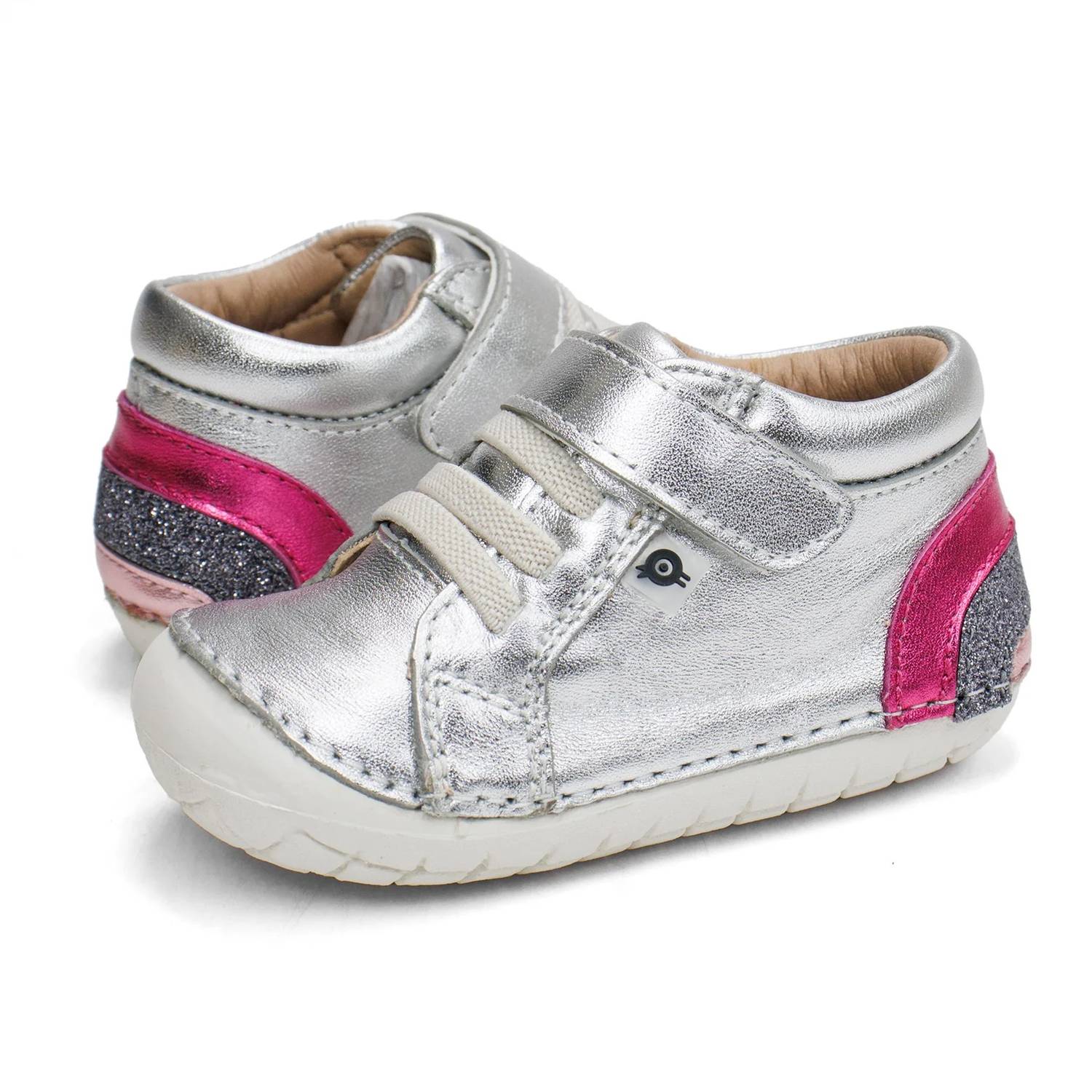 Oldsoles - Toddler's Rainbow Champster Sneakers