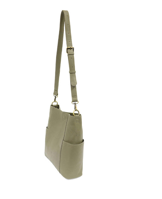Joy Susan - Women's Kayleigh Pocket Bucket Bag