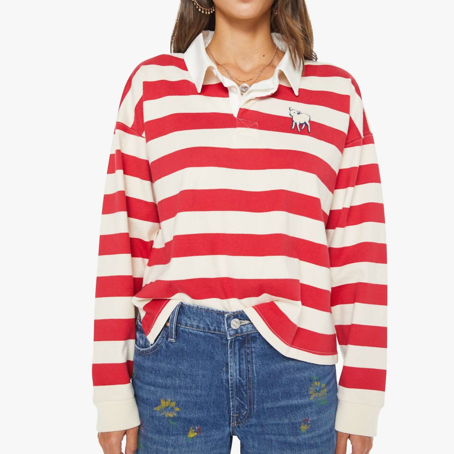 Mother - Boxy Match Tango Rugby Shirt