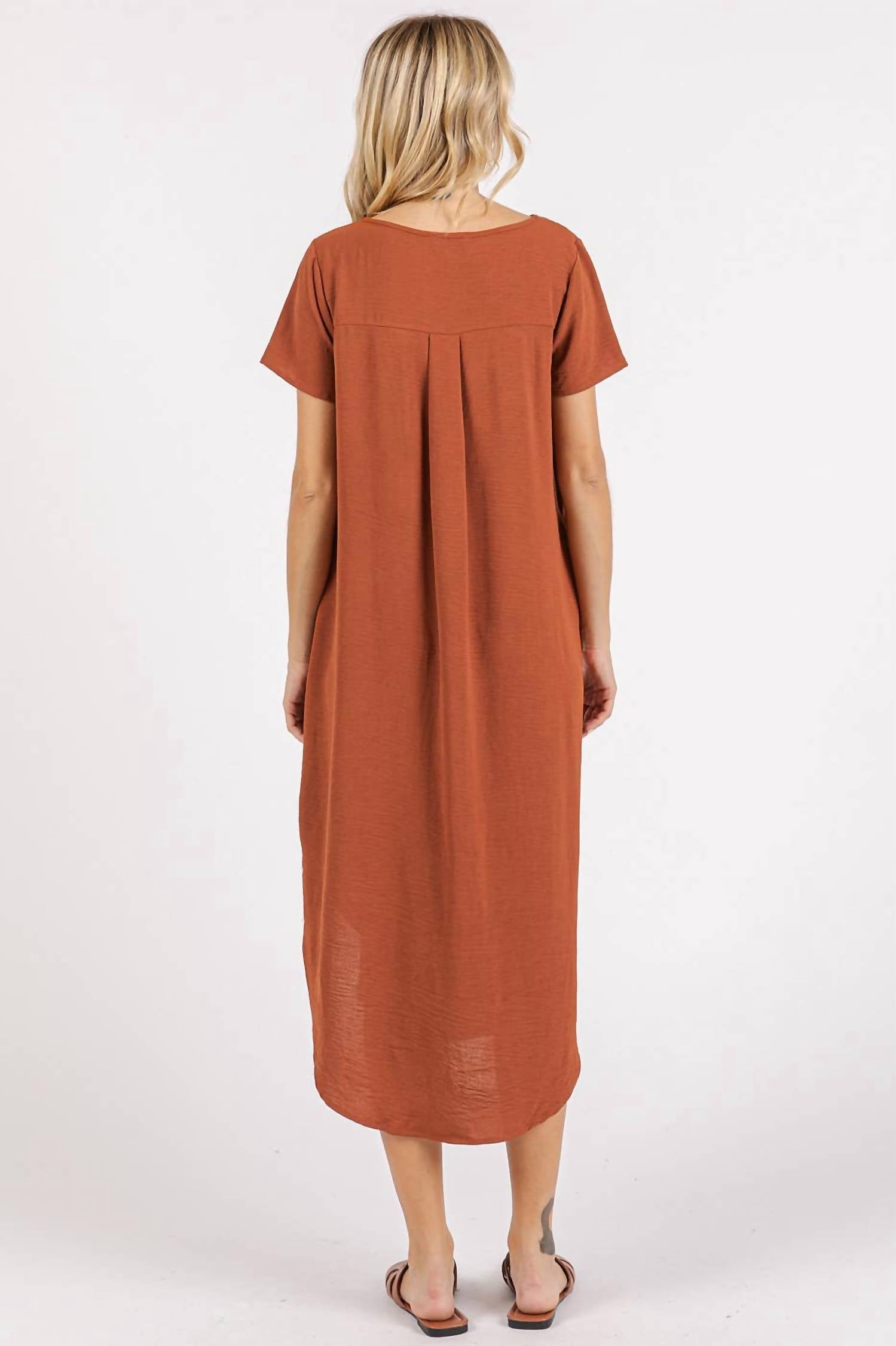 Mittoshop - Belle Short Sleeve Midi Dress