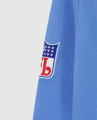 Starter - Men's Houston Oilers Crew Neck Sweatshirt With Zip Pockets
