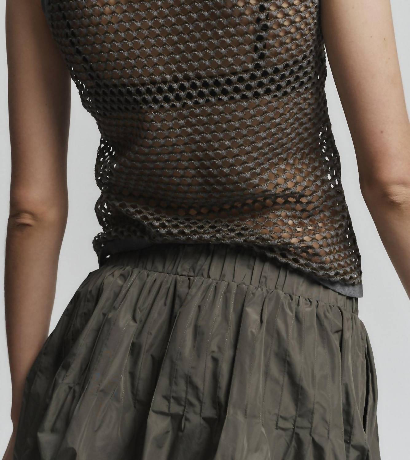 Saint Art - Perla Open Weave Tank Top