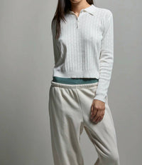 Asher - Paloma Pointelle Polo