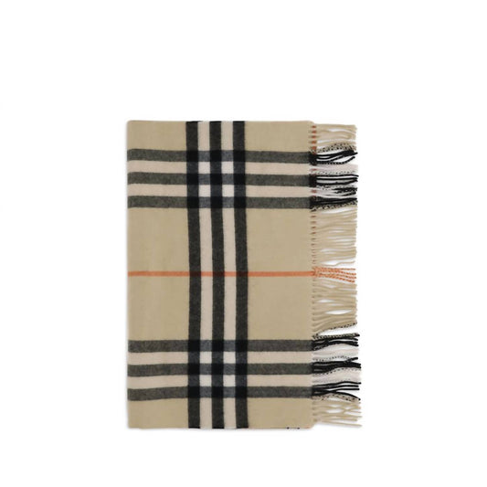 Burberry - Women's Wide Check Cashmere Scarf