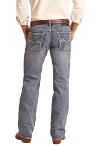 Rock & Roll Denim - Pistol Straight-leg Reflex Jean