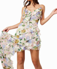 ELLIATT Cosima Dress in multi - women's dress - alternate view