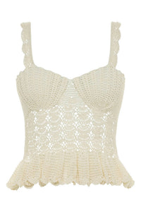 Carolina K - Shell Crochet Top