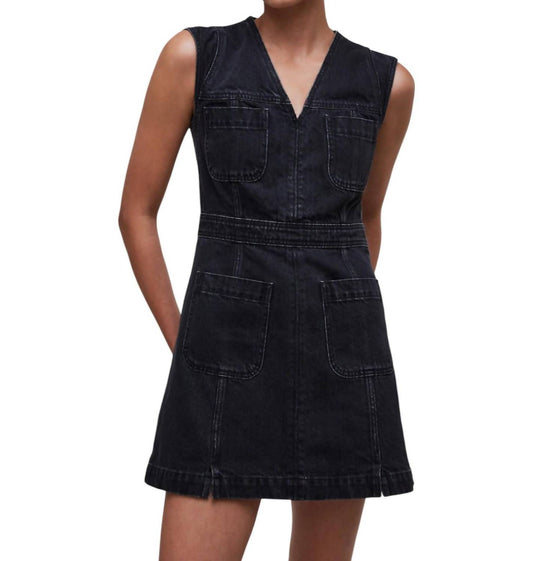 Madewell - Denim Cap-Sleeve Mini Dress