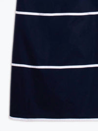 Vilagallo Striped Straps Dress in navy - women's dress - view 4