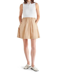 STEVE MADDEN Women's Lyon Dress in brilliant white - women's dress - alternate view