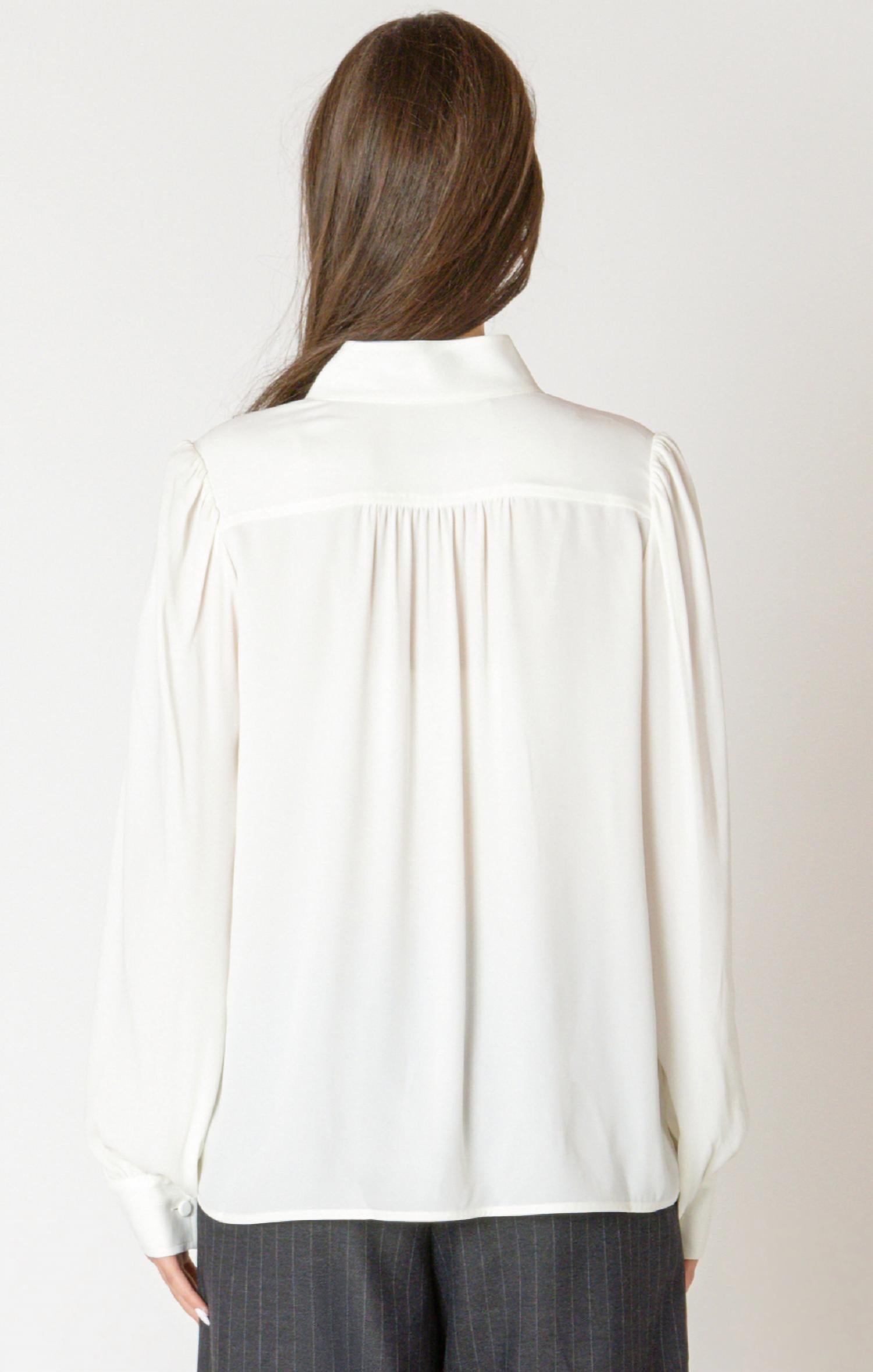 Dex - Relaxed Button Front Blouse