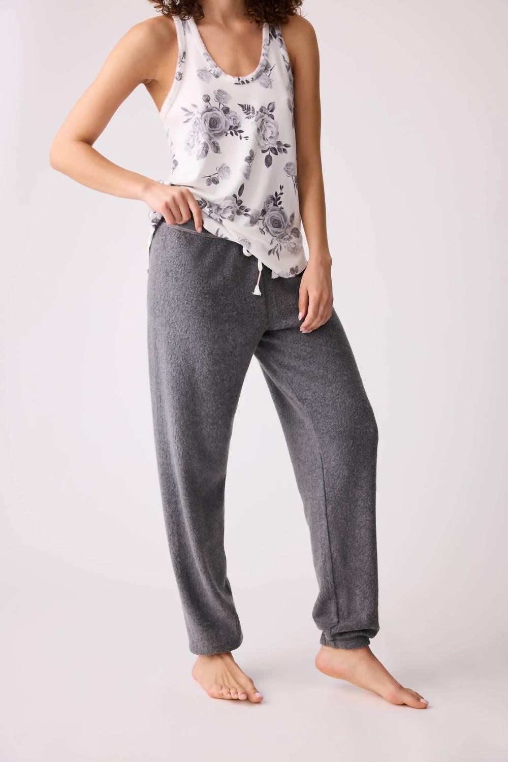 Pj Salvage - Feeling Loved Banded Lounge Pants