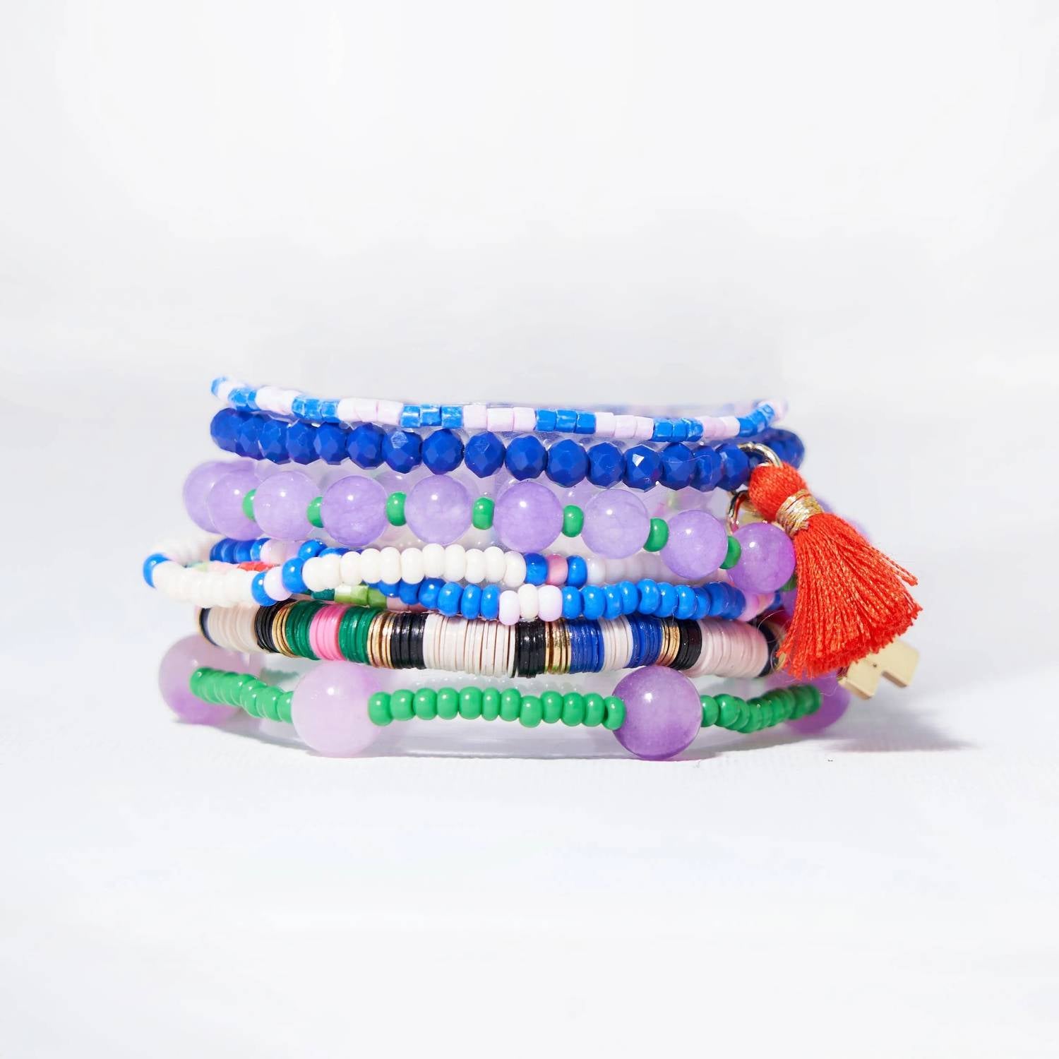 Ink+Alloy - Women's Mixed Bracelet Stack Of 8 Rio