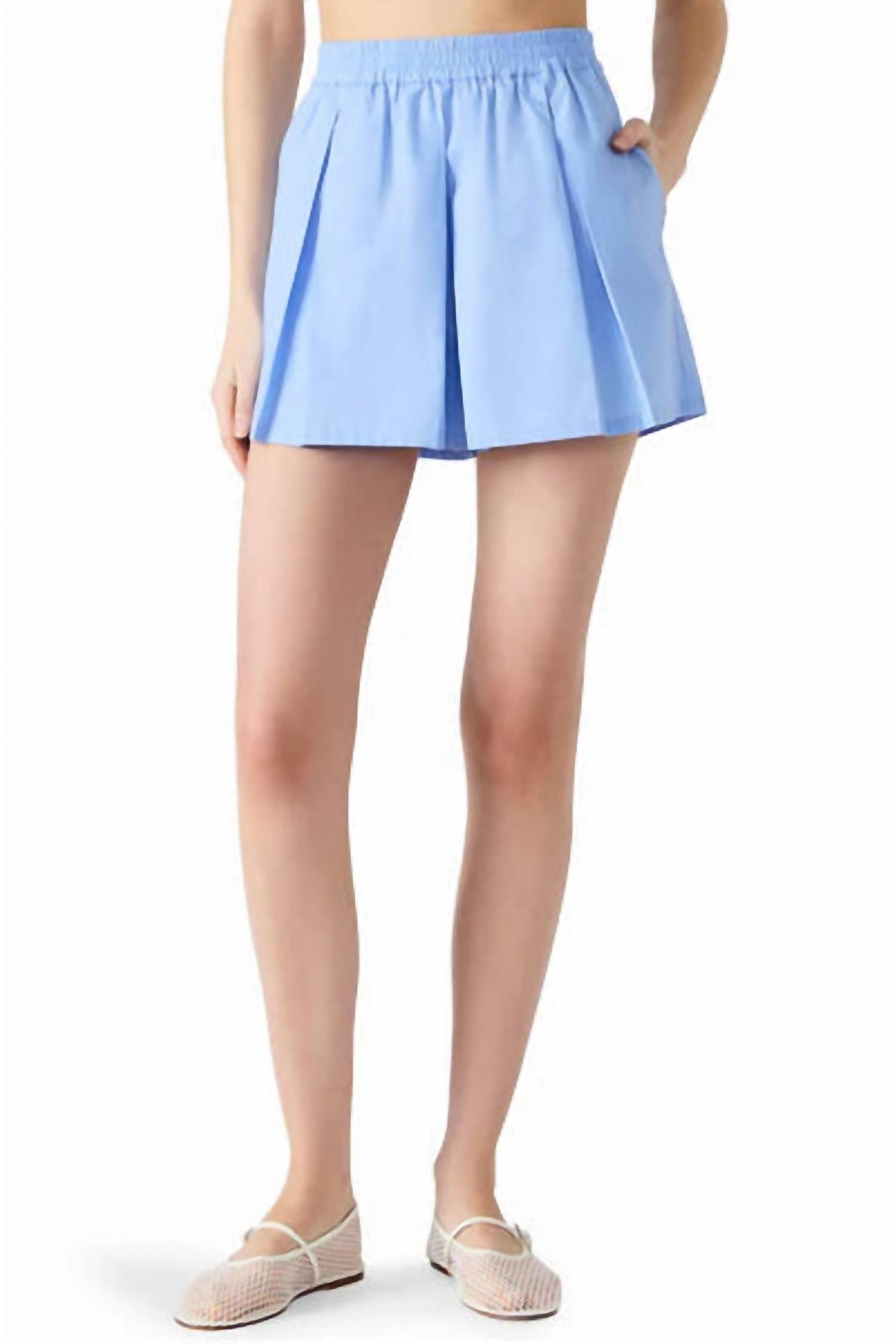 Steve Madden - Malena Pleated Pull-on Shorts