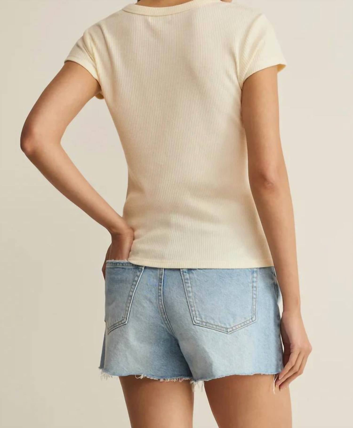 Z Supply - Leisurely Scoop Neck Tee
