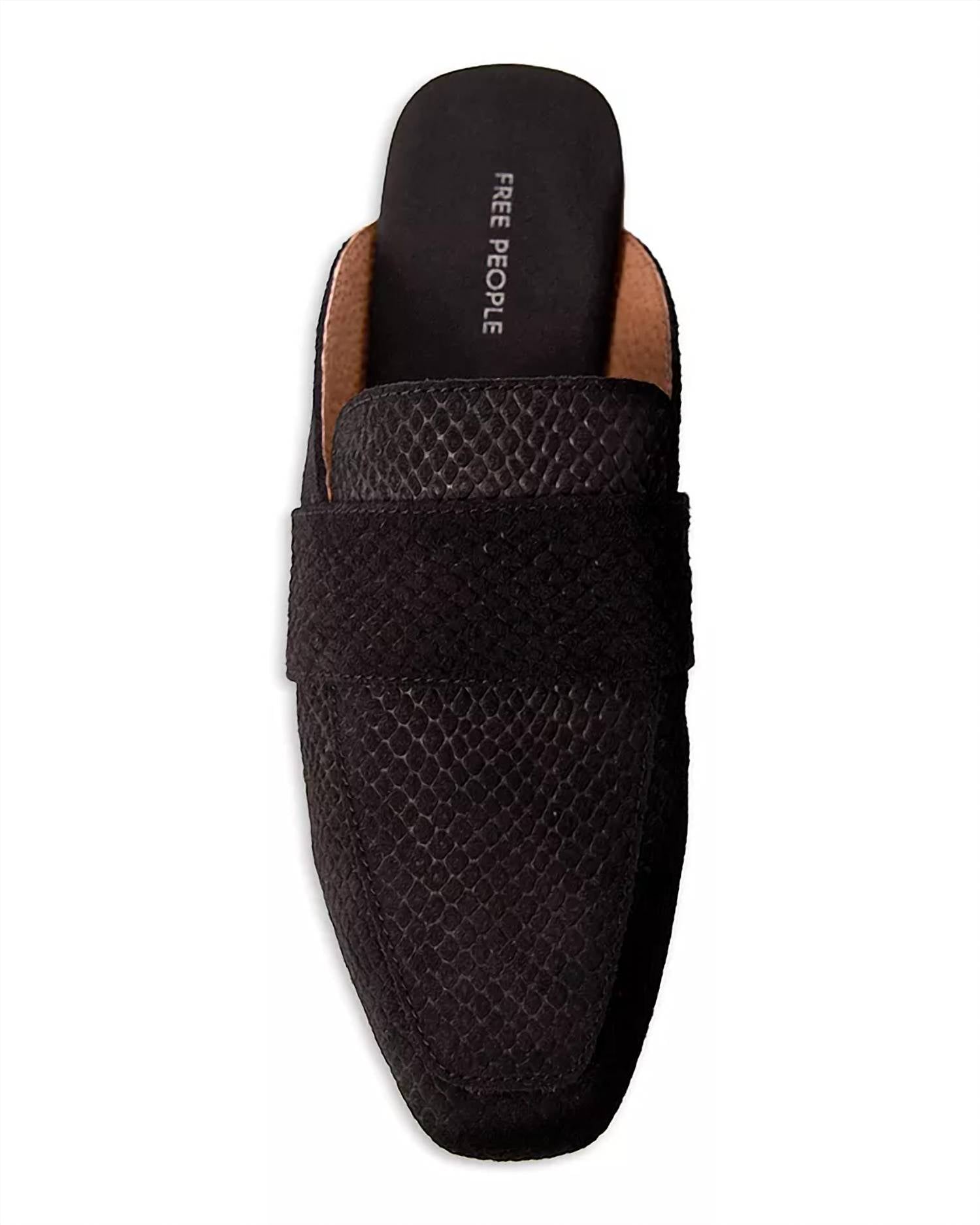 Free People - Women's At Ease Embossed Loafer