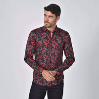 Eight X - Leaves Button Down Shirt