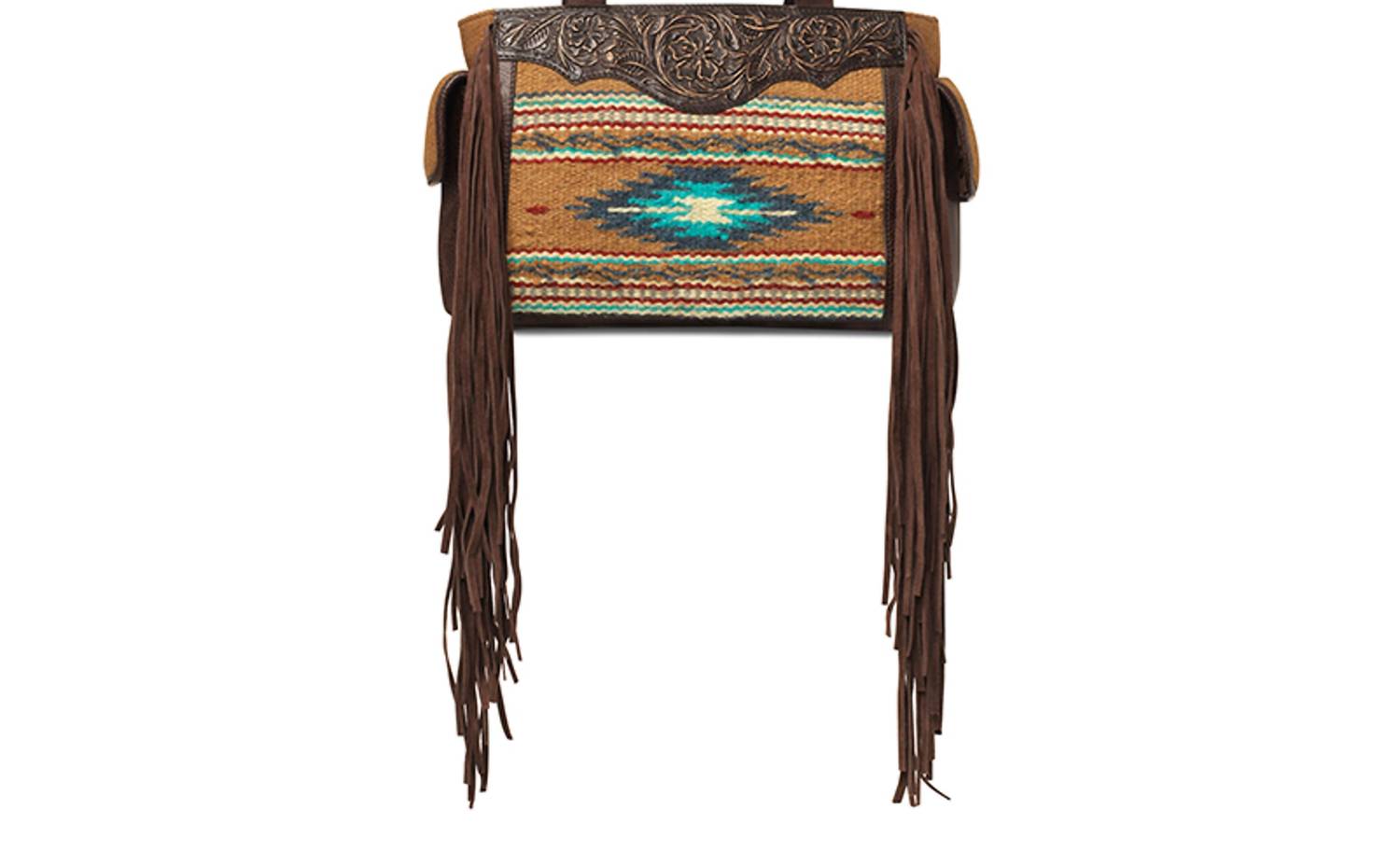 Ariat - Women's Nellie Satchel Fringe Purse