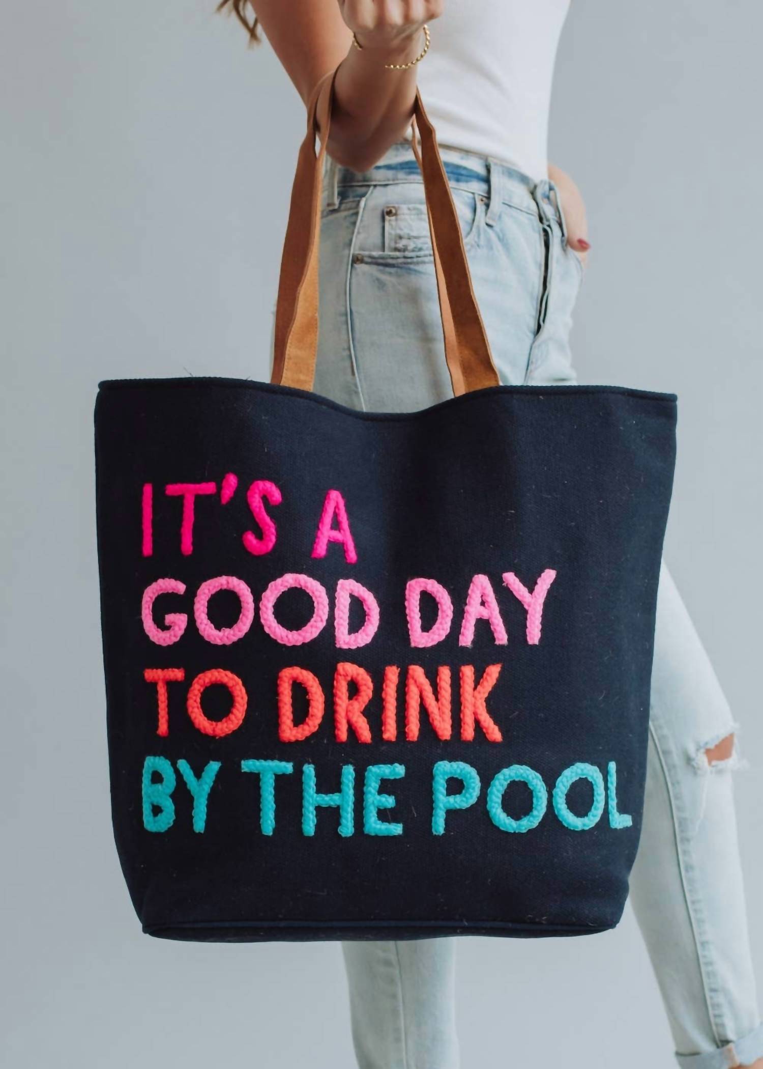 Panache Apparel - Women's Drink By The Pool Tote Bag