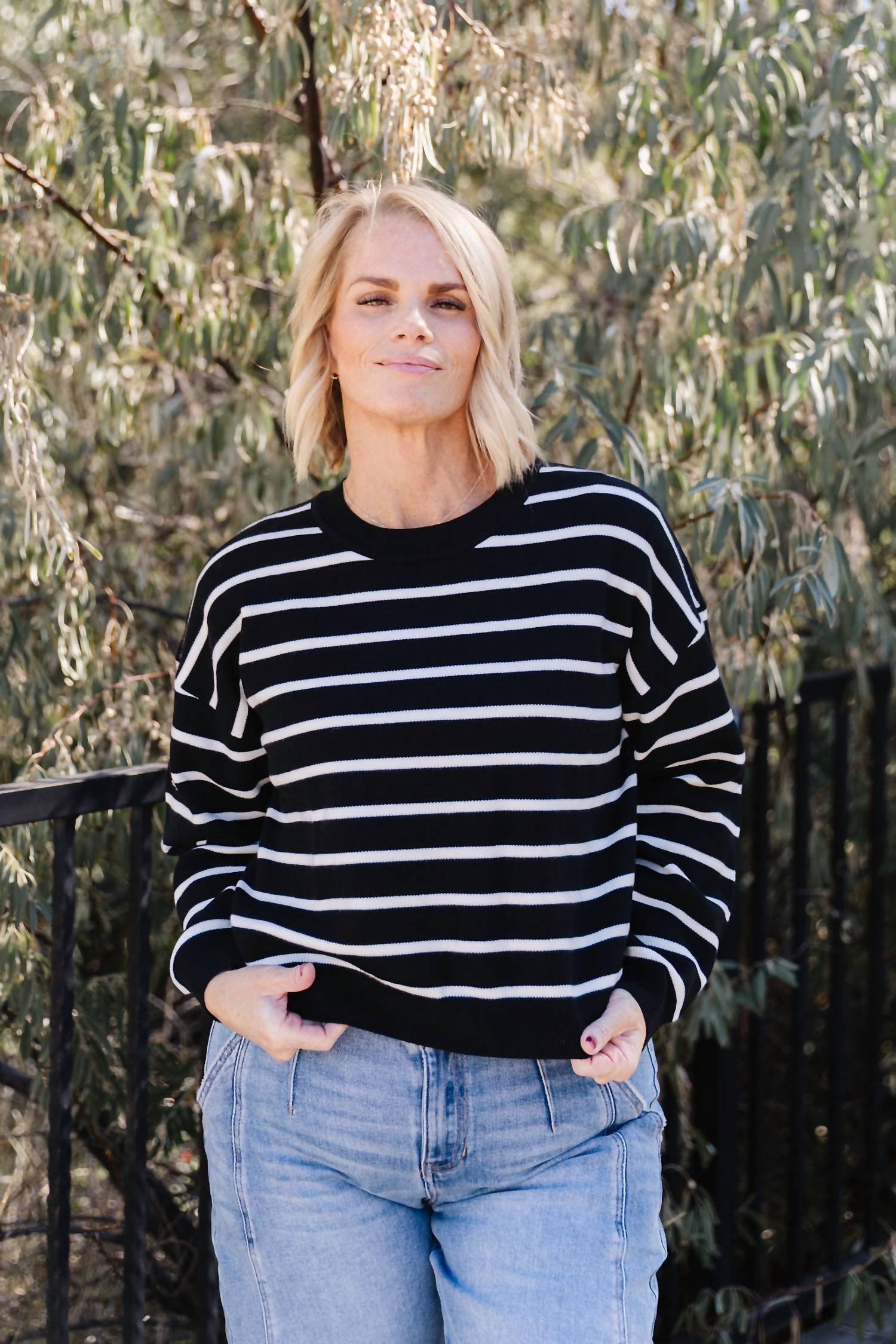 Mikarose - Ralphie Striped Sweater