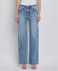 Vervet By Flying Monkey - 90'S SUPER HIGH RISE WIDE JEANS