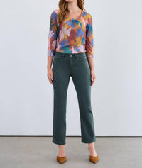 Fdj - Olivia Ankle Boot Cut Denim Jeans